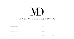 Desktop Screenshot of makeupbymario.com